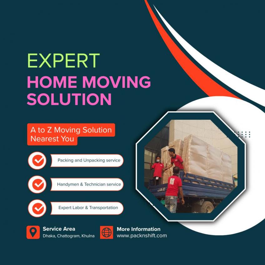 house shifting service in puran dhaka