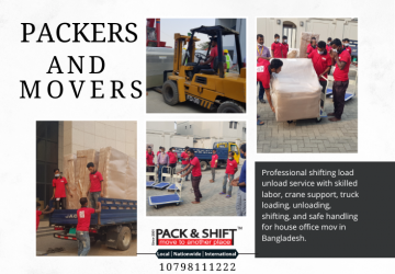 Professional  House Shifting Service in Banani