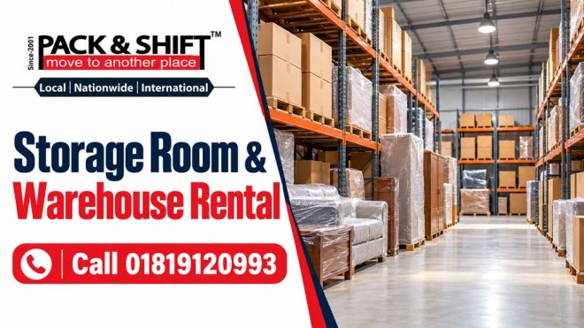 Storage room rental in dhaka