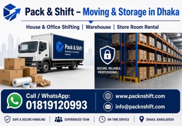Moving and Storage Services in Dhaka: Secure Warehouse