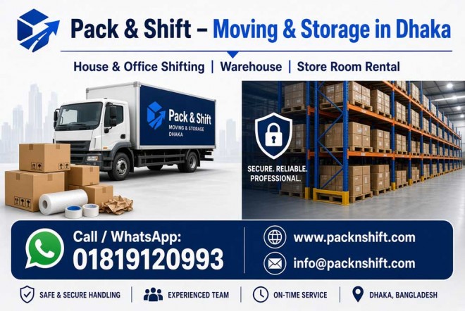 Storage service in Dhaka